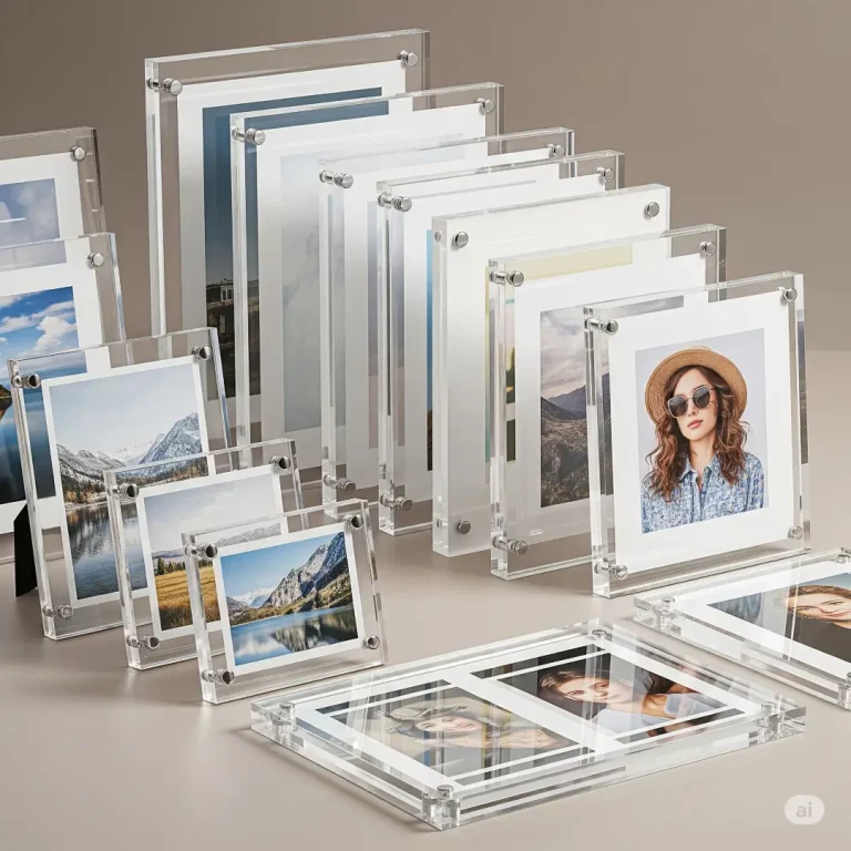 Various Acrylic Frame Sizes