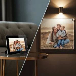 Digital Photo Frames vs Acrylic Photo Prints