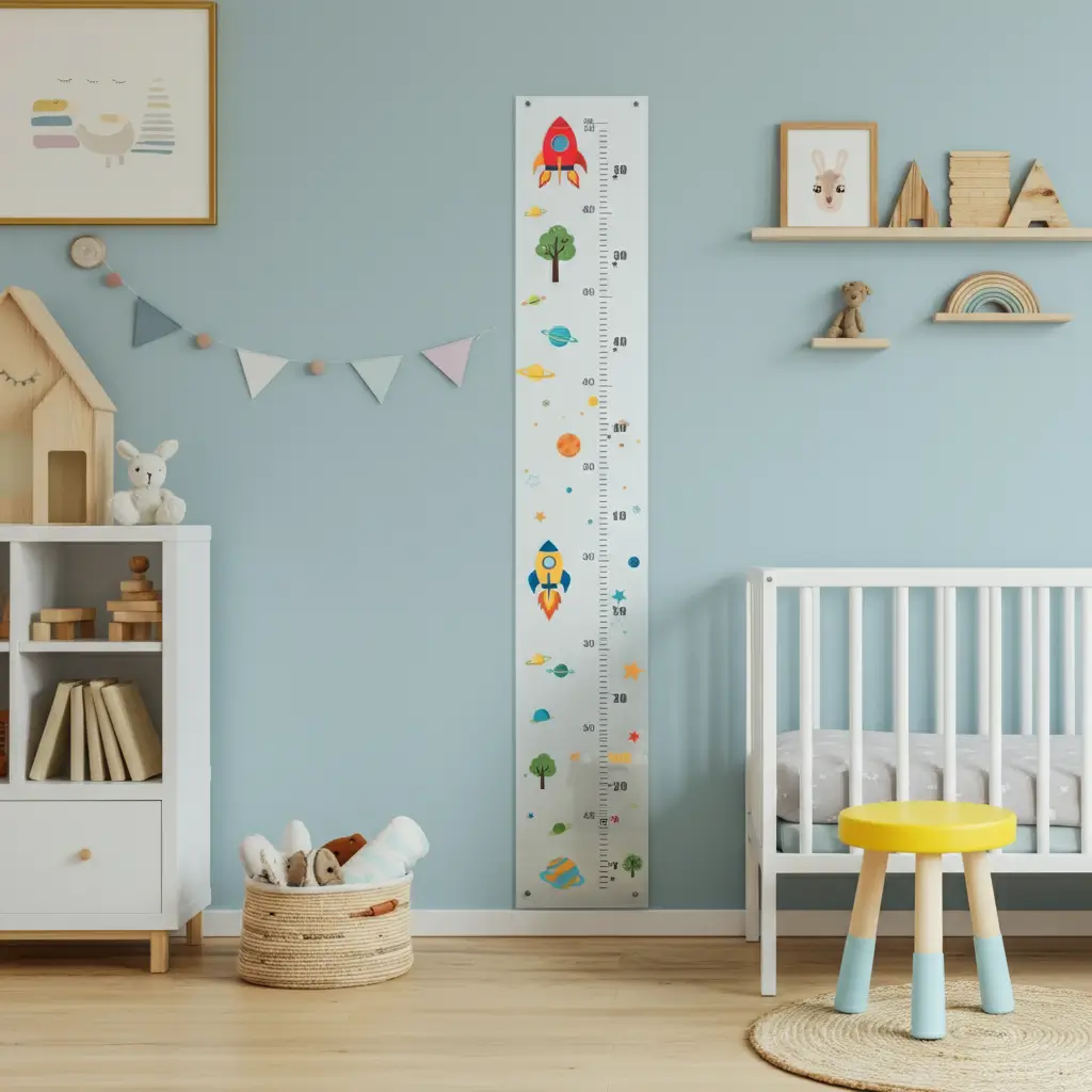 Growth Charts on Acrylic Frame