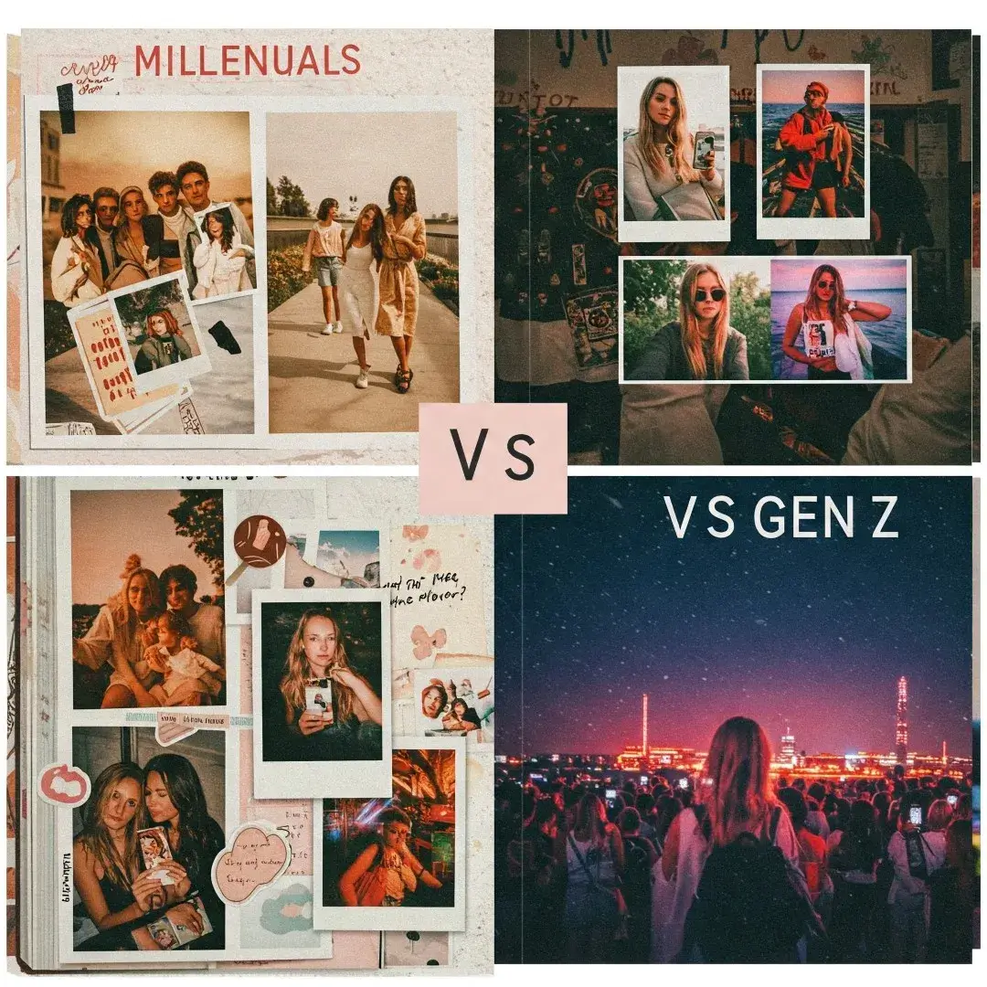 Millennials vs Gen Z photobook trends