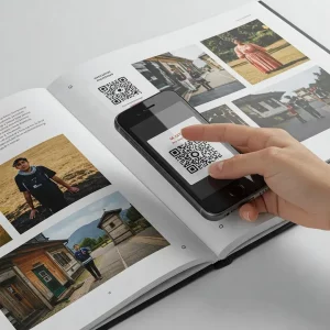 Interactive Photobooks Combining Print and Digital Storytelling