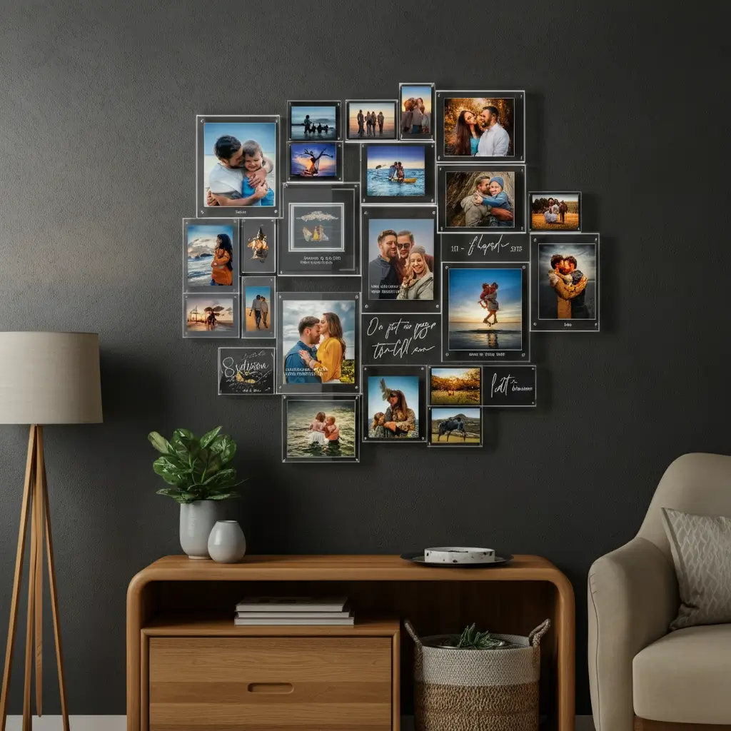 Multi-Photo acrylic frame Collages