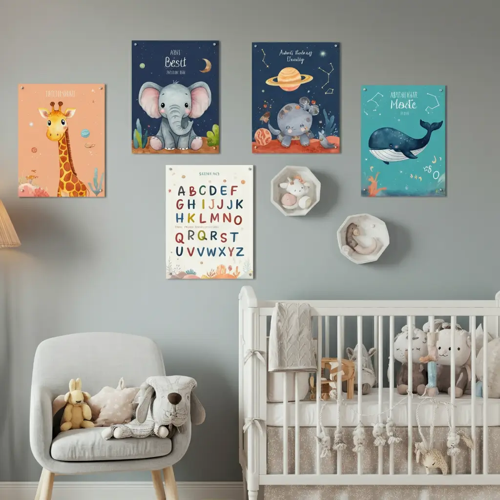 Themed Art on Acrylic Frame