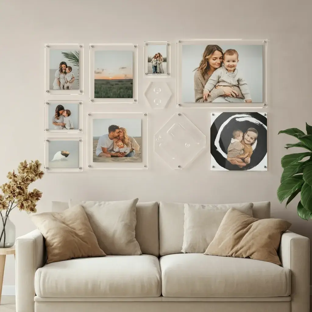 10 Sensational Ways to Utilize Acrylic Photo Frames for Home Décor